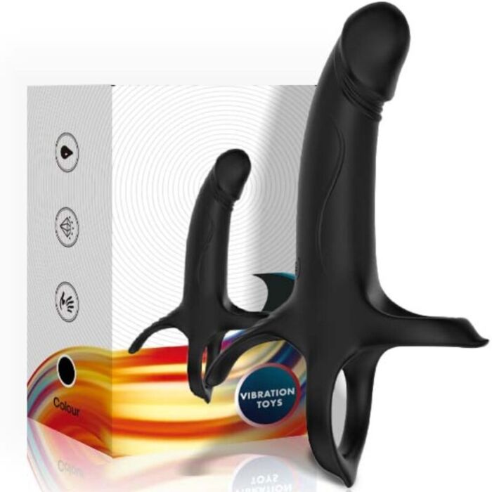 Upptäck ARMONY Dildo med Ring och Vibrator i Svart Upptäck ARMONY Dildo med Ring och Vibrator i Svart
