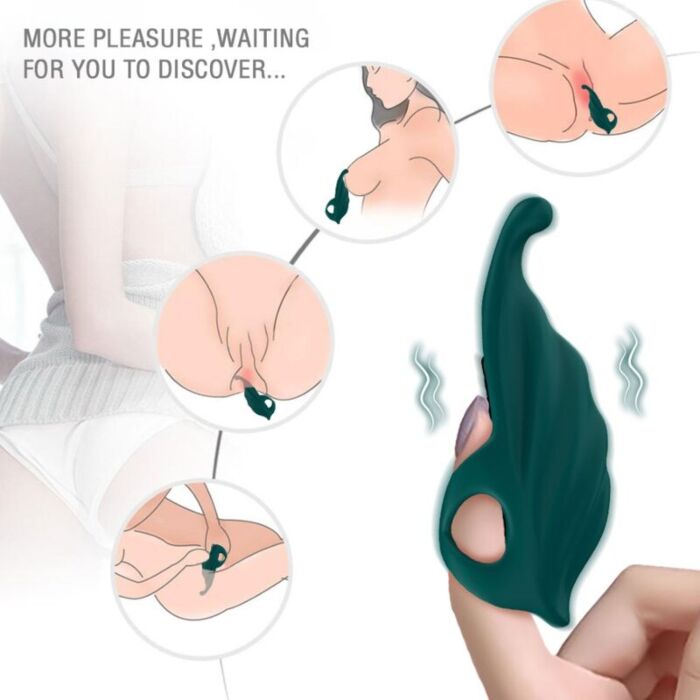 Fingerstimulator ARMONY - Vibrator med flera lägen Fingerstimulator ARMONY - Vibrator med flera lägen