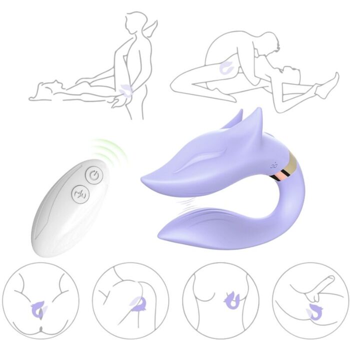 Vibrator ARMONY FOX med fjärrkontroll för par Vibrator ARMONY FOX med fjärrkontroll för par