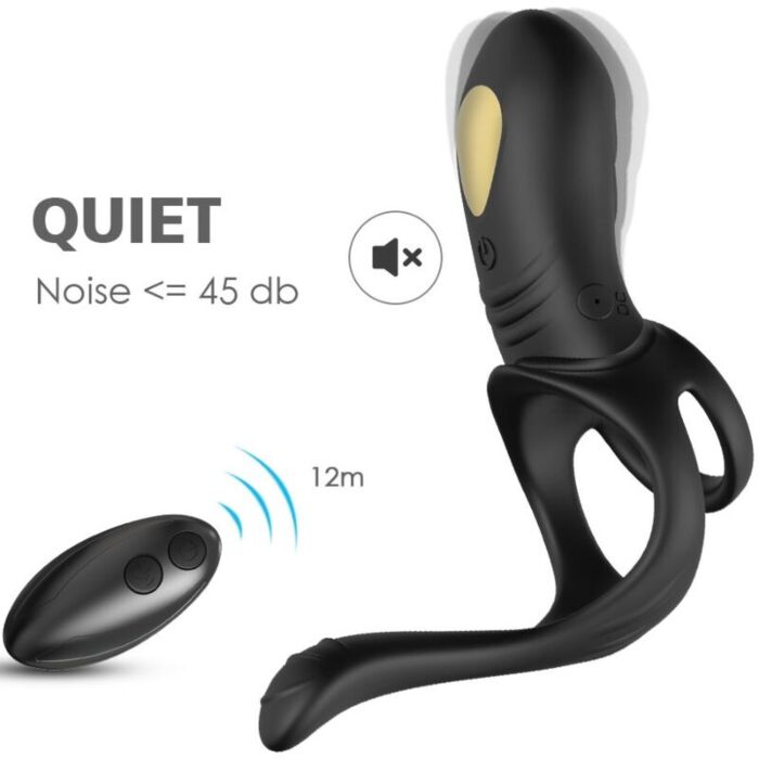 Joy Jumper Ring Vibrator för par med fjärrkontroll Joy Jumper Ring Vibrator för par med fjärrkontroll