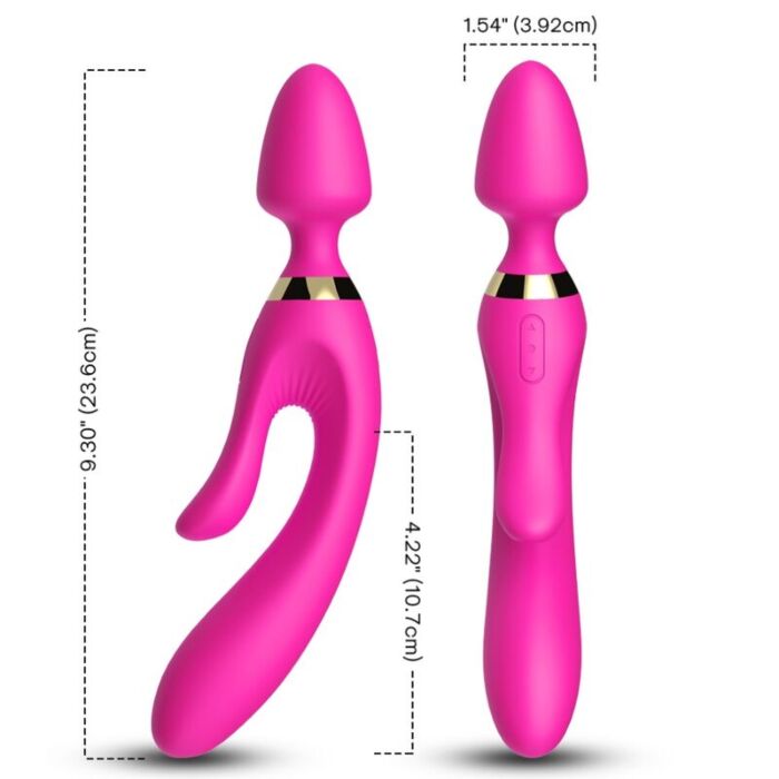 Vibrator ARMONY Rabbit med ergonomisk design och 100% vattentålig Vibrator ARMONY Rabbit med ergonomisk design och 100% vattentålig