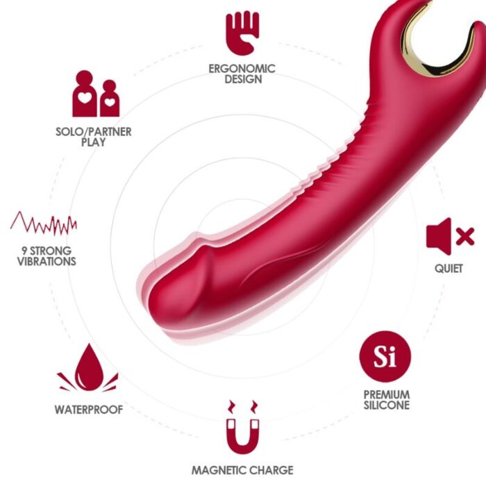 Vibrator ARMONY Prince med roterande funktion Vibrator ARMONY Prince med roterande funktion