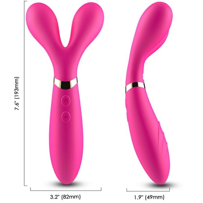 Massager & Vibrator ARMONY Y-WAND med dubbel huvud Massager & Vibrator ARMONY Y-WAND med dubbel huvud