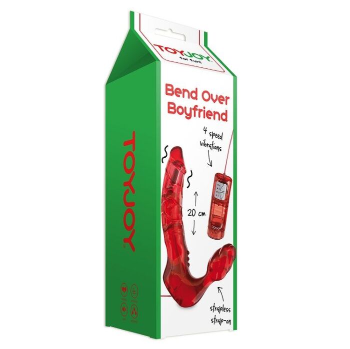 Arnés Doble Penetración Toyjoy con Vibrador Incorporado