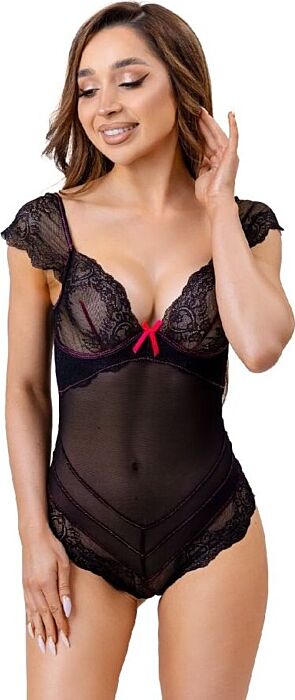 Body Livco Corsetti Evelyn L/XL Encaje Negro