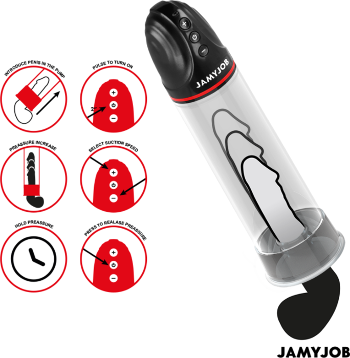 Bomba Automática JAMYJOB XPAND - Succión Personalizada Bomba Automática JAMYJOB XPAND - Succión Personalizada