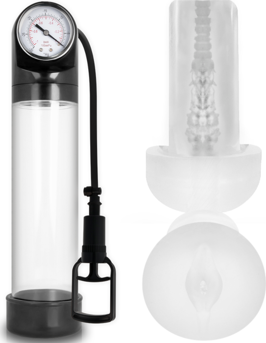 Bomba Erector Pump Addicted RX9 Transparente Bomba Erector Pump Addicted RX9 Transparente
