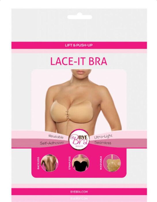 Byebra lace-it realzador push-up cup b natural Byebra lace-it realzador push-up cup b natural