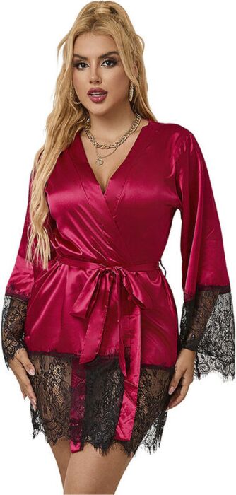 Camisón de encaje Sublime 953812 Rojo Camisón de encaje Sublime 953812 Rojo