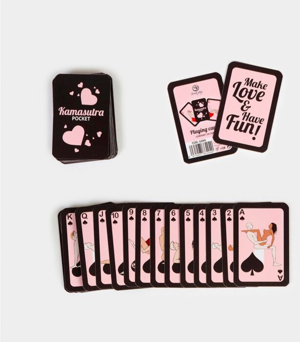 SECRETPLAY Pocket Kamasutra Spelkort
