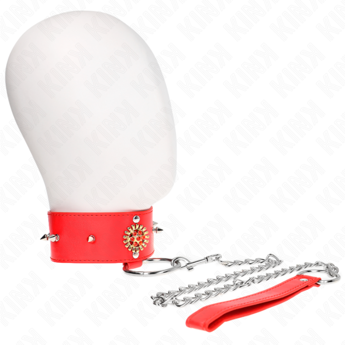 KINK Justerbart Halsband & Fläta | Elegans i Kontroll