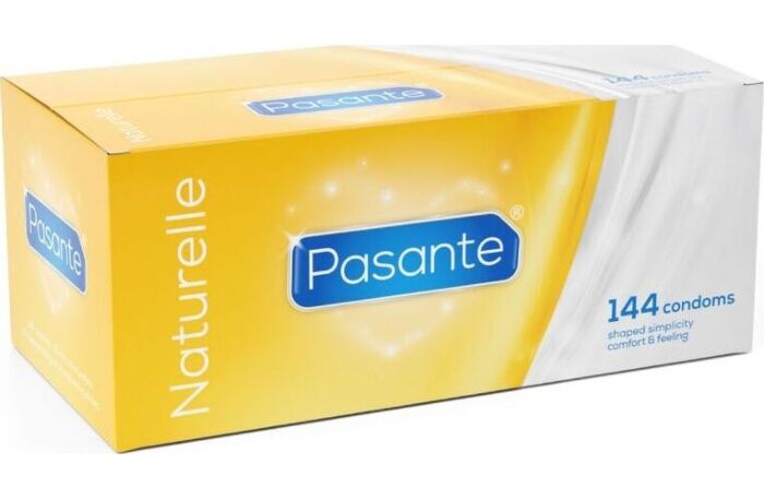 Kondom Pasante Naturelle 144 Enheter - Naturlig Känsla