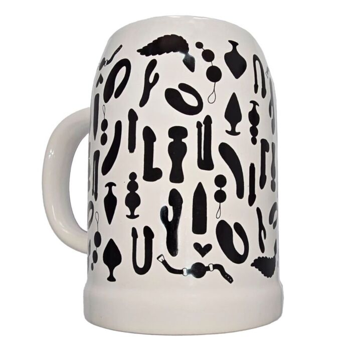Komplement DIABLO PICANTE Beer Mug - Provokativ design och stor kapacitet Komplement DIABLO PICANTE Beer Mug - Provokativ design och stor kapacitet