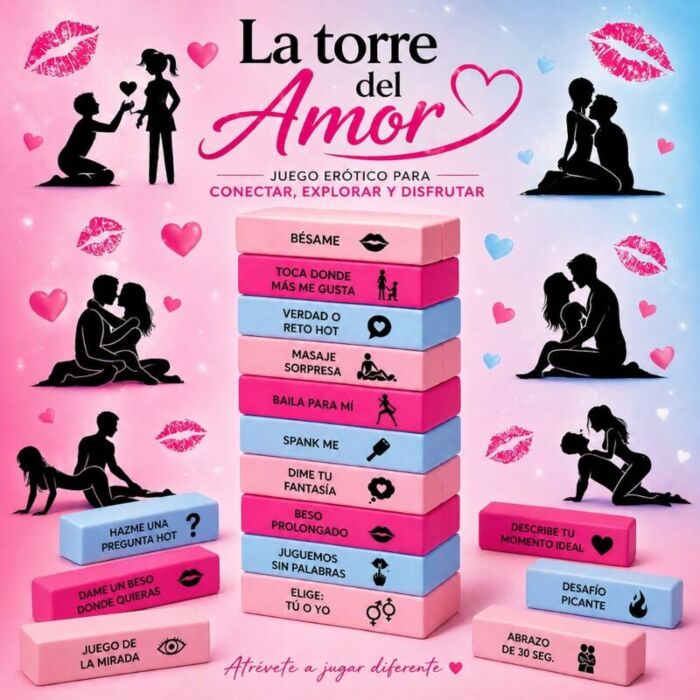 Spel för par Diverty Sex Love Tower Game Spel för par Diverty Sex Love Tower Game