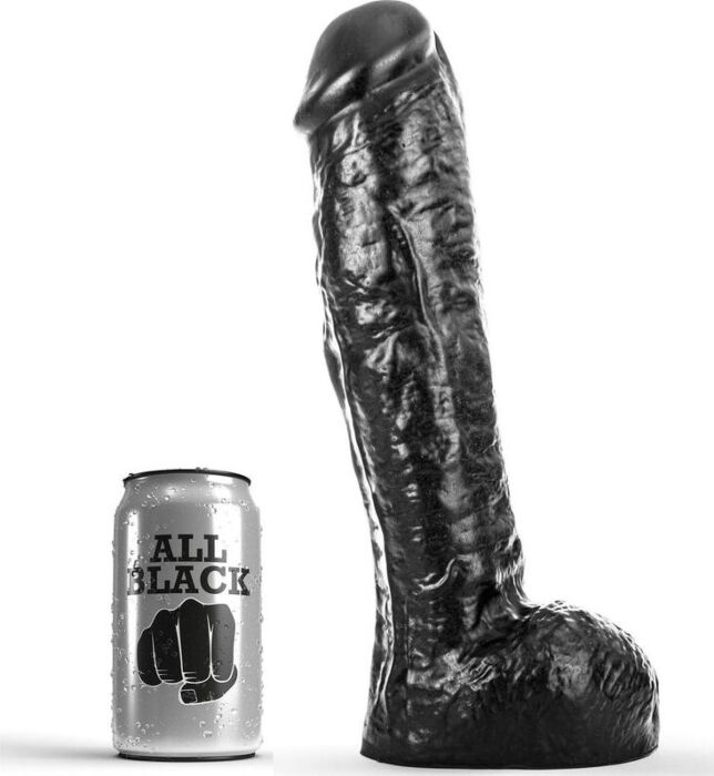 Dildo ALL BLACK DONG 29 cm Dildo ALL BLACK DONG 29 cm