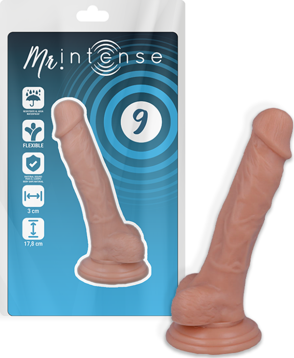 Dildo MR. INTENSE 17.8 cm con tacto realista Dildo MR. INTENSE 17.8 cm con tacto realista