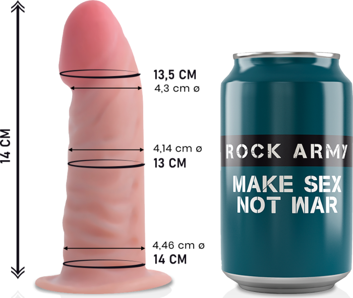 Dildo Rockarmy DualDens 14cm Dildo Rockarmy DualDens 14cm