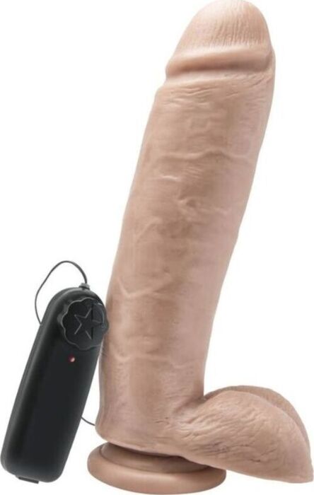 Dildo vibrador realístico GET REAL 25,5 cm