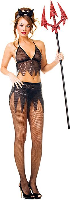 Disfraz Diablesa Music Legs M/L con picos Disfraz Diablesa Music Legs M/L con picos