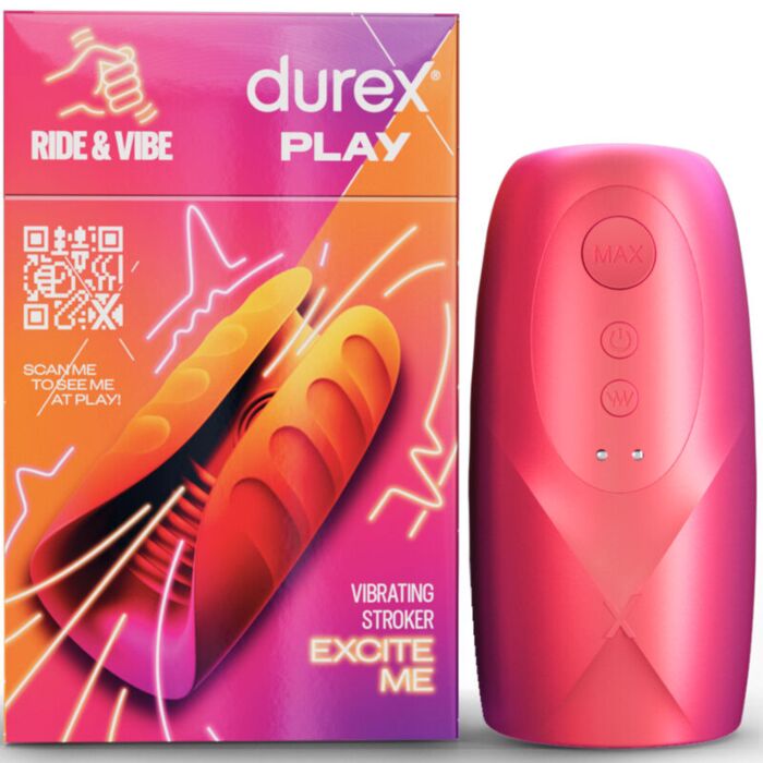 DUREX - TOY MASTURBADOR VIBRADOR RIDE & VIBE DUREX - TOY MASTURBADOR VIBRADOR RIDE & VIBE