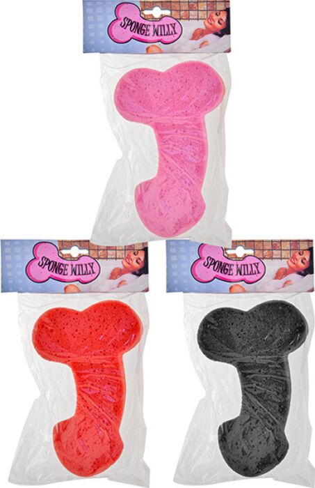Esponja Ba?o Pene 3 Colores Surtidos