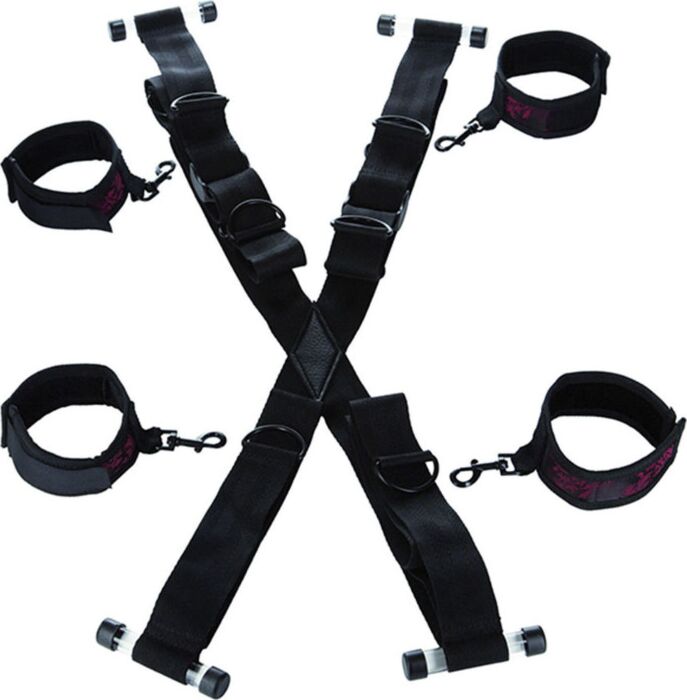 Esposas cruz para puerta CALEXOTICS Scandal Esposas cruz para puerta CALEXOTICS Scandal