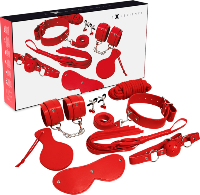 Experience bdsm fetish kit serie rojo Experience bdsm fetish kit serie rojo