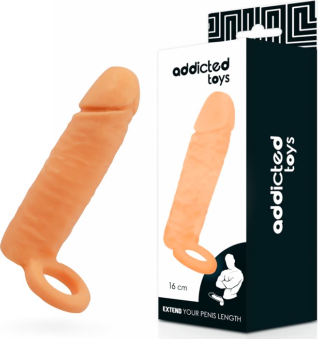Extensión Pene Addicted Toys 16 cm Realista