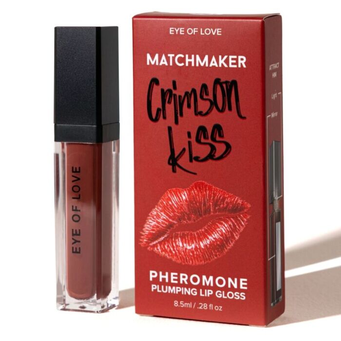 Läppglans EYE OF LOVE Matchmaker Crimson Kiss med feromoner Läppglans EYE OF LOVE Matchmaker Crimson Kiss med feromoner
