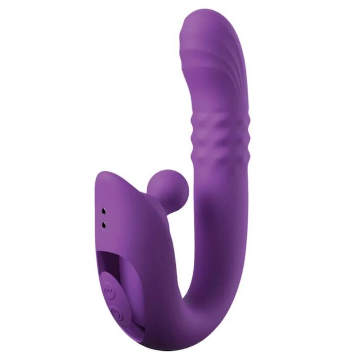 Rabbit Vibrator FANTASY FOR HER HARMONI PRO för G-punkt och klitorisstimulering