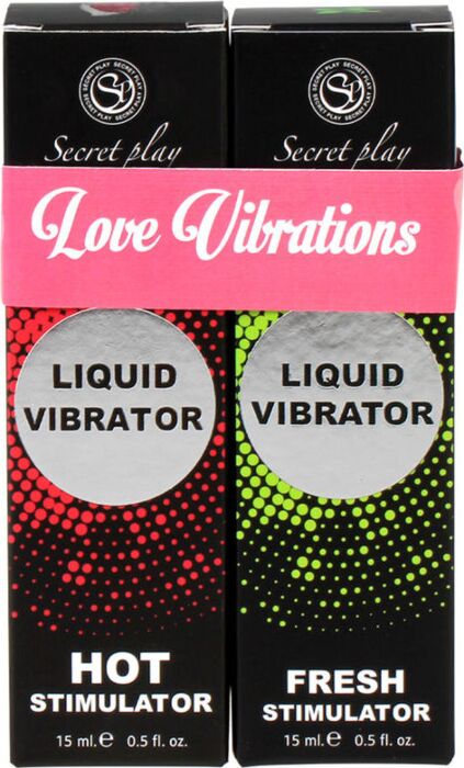 Gel estimulante SECRETPLAY Love Vibrations Duo Gel estimulante SECRETPLAY Love Vibrations Duo