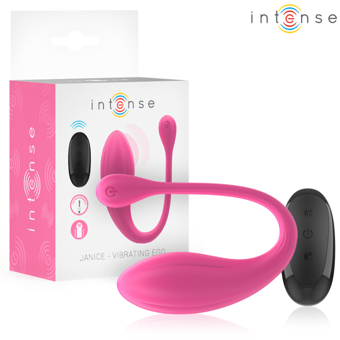Vibrator INTENSE JANICE med dubbel stimulering Vibrator INTENSE JANICE med dubbel stimulering
