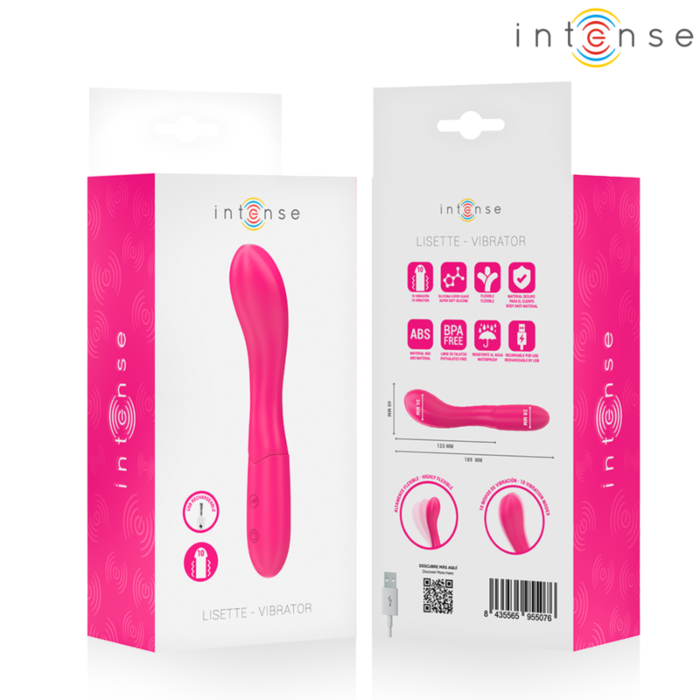 Vibrator INTENSE HIGH TECH Lisette 19 cm flexibel Vibrator INTENSE HIGH TECH Lisette 19 cm flexibel