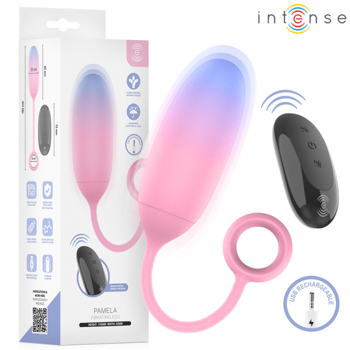 Vibrator INTENSE REMOTE CONTROL PAMELA GRADIENT G-punkt Vibrator INTENSE REMOTE CONTROL PAMELA GRADIENT G-punkt