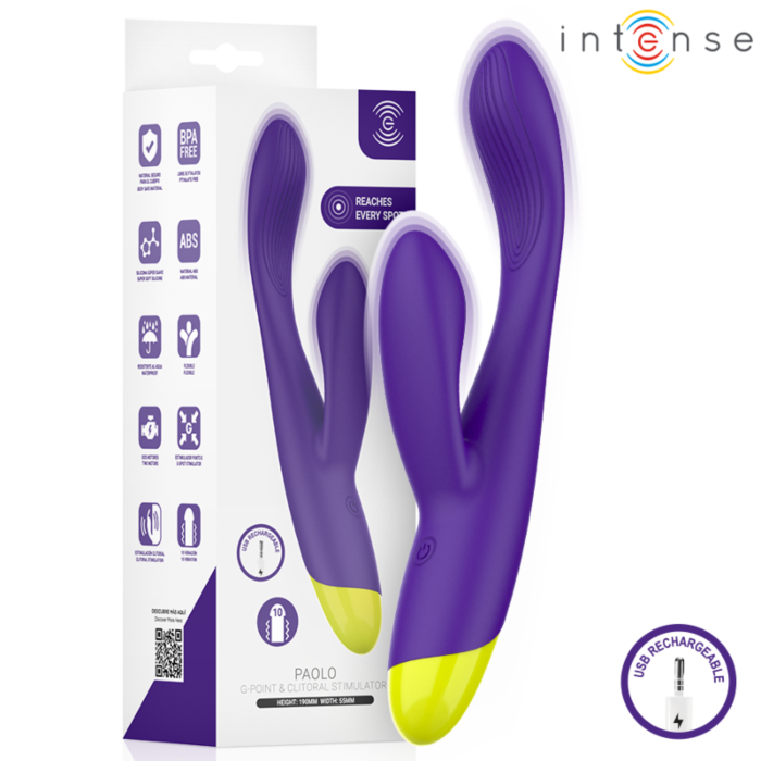 Vibrator INTENSE PAOLO med ergonomisk design Vibrator INTENSE PAOLO med ergonomisk design