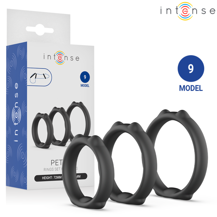 Anillos INTENSE FOR HIM Modell 9 med tre storlekar Anillos INTENSE FOR HIM Modell 9 med tre storlekar