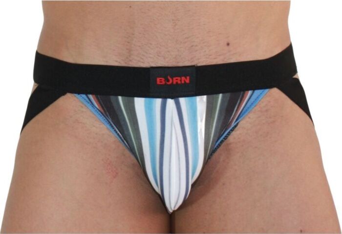 Jockstrap BURN 009 Multicolor Negro - Estilo y Comodidad