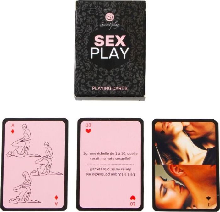 Juego de cartas eróticas SECRETPLAY SEX PLAY FR/PT Juego de cartas eróticas SECRETPLAY SEX PLAY FR/PT