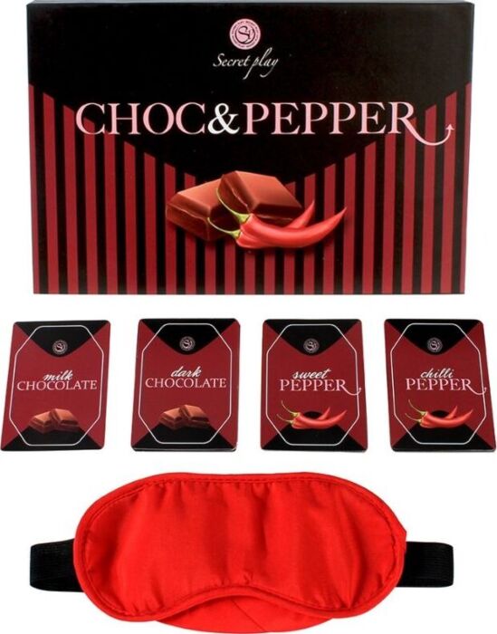 Juego de Cartas SECRETPLAY Choc & Pepper con desafíos picantes Juego de Cartas SECRETPLAY Choc & Pepper con desafíos picantes