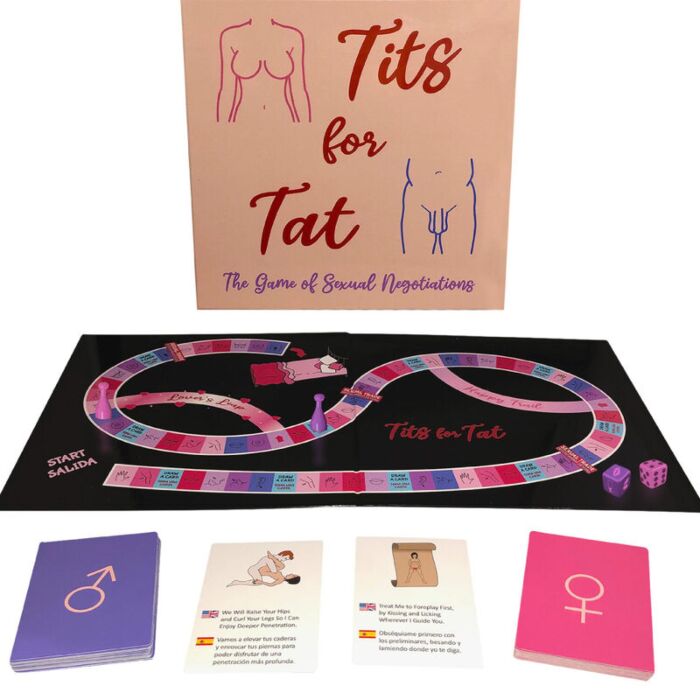Juego Erótico Kheper Games Tits for Tat Divertido Juego Erótico Kheper Games Tits for Tat Divertido