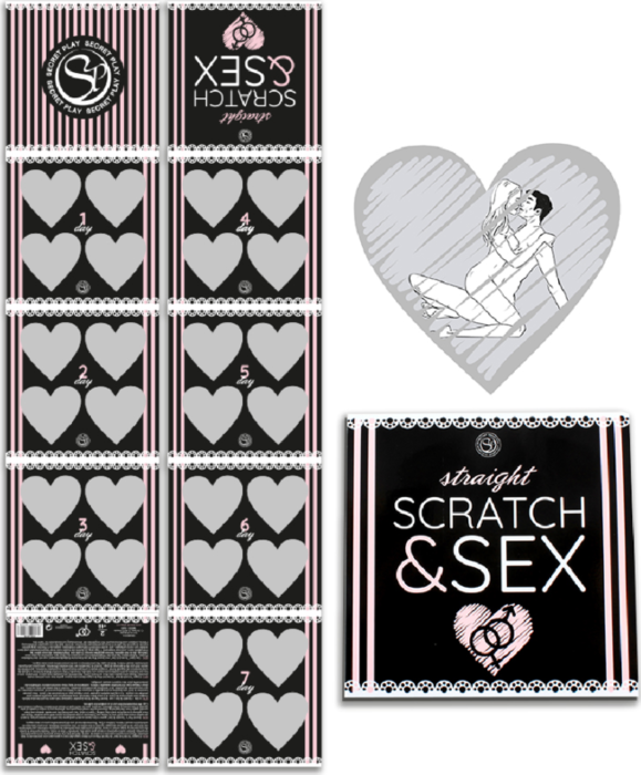 Juego rasca y gana SECRETPLAY Scratch & Sex HETERO Juego rasca y gana SECRETPLAY Scratch & Sex HETERO