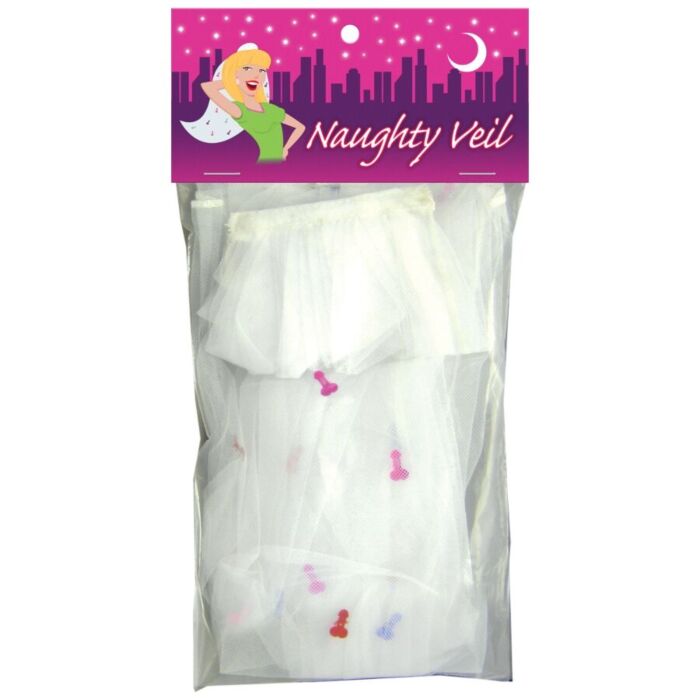 Tillbehör KHEPER GAMES Naughty Veil med skojigt konfetti Tillbehör KHEPER GAMES Naughty Veil med skojigt konfetti