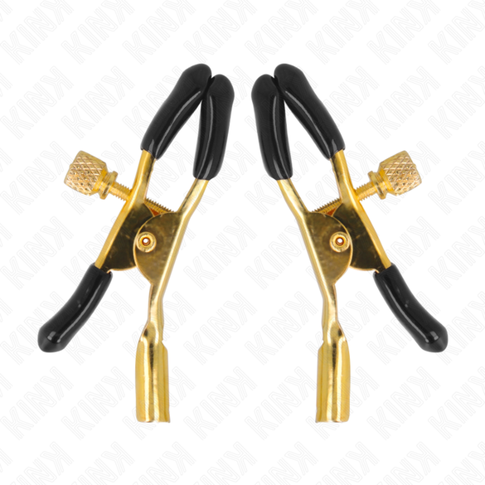 Pinzas för bröstvårtor KINK GOLD NIPPLE CLAMPS Pinzas för bröstvårtor KINK GOLD NIPPLE CLAMPS