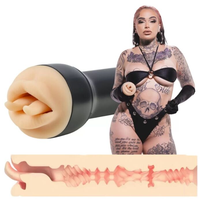 Masturbator KIIROO Raven Mouth Realistisk Tungspets