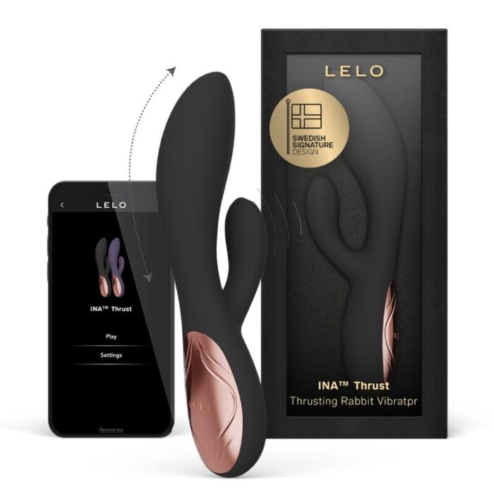 Vibrator LELO INA THRUST Rabbit med dynamisk thrusting Vibrator LELO INA THRUST Rabbit med dynamisk thrusting