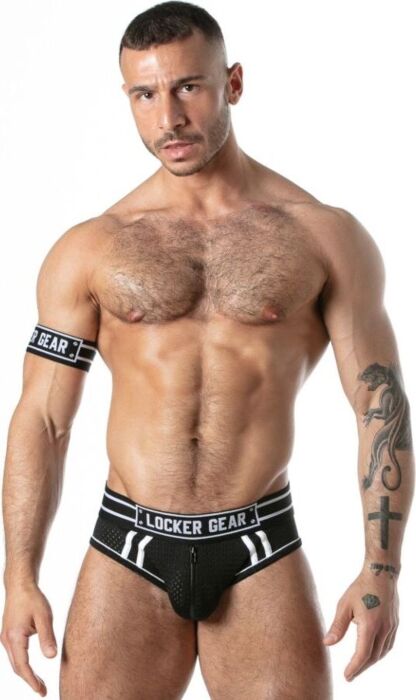 Jockbriefs LOCKER GEAR SPORT MESH svart XL
