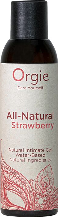 Lubricante íntimo Orgie All-Natural Strawberry Lubricante íntimo Orgie All-Natural Strawberry
