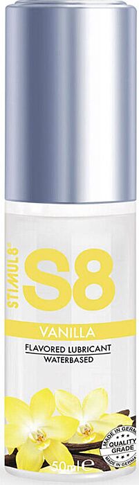Lubricante STIMUL8 S8 con sabor vainilla Lubricante STIMUL8 S8 con sabor vainilla