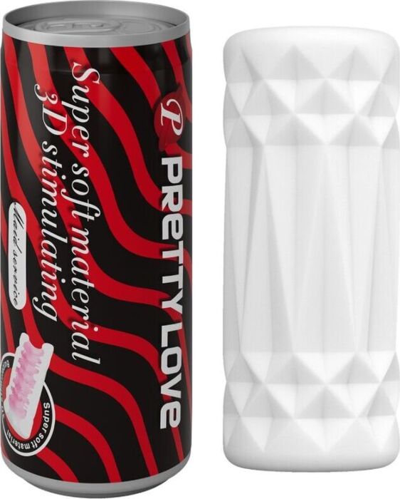 Masturbador en lata PRETTY LOVE Modelo 1 Masturbador en lata PRETTY LOVE Modelo 1