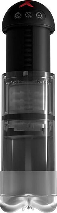 Masturbador PDX ELITE Stroker Extender Pro con vibración Masturbador PDX ELITE Stroker Extender Pro con vibración